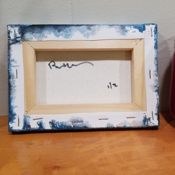 5"x7" Handmade Paint Pour - Picture 5 of 5